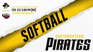 Southwestern University Softball vs McMurry [upl. by Atilemrac]