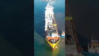 Transporting a 50m Turquoise Superyacht Stunning Yacht Transport [upl. by Hightower692]