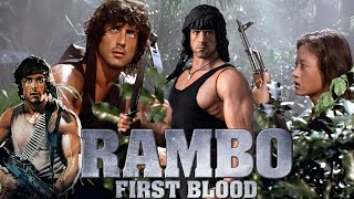 Rambo First Blood 1982 Movie  Sylvester Stallone Richard Crenna  Review And Facts [upl. by Anawyt]