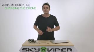 HOW TO CHARGE Sky Viper Video Stunt Drone  s1350HD [upl. by Nnylyt]