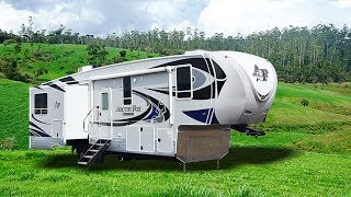 Quick Tour of The New Arctic Fox Grande Ronde 325M Fifth Wheel [upl. by Littman]