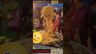 Street style food review 😋 yummy chawmin noodles desichaowmin 😋bestfood vegchaowmin [upl. by Settera705]