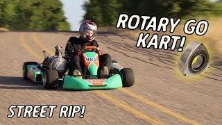 Rotary Motorcycle Go Kart Is SCARY FAST  Rotary Shifter Kart Ep 7 [upl. by Rap662]