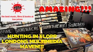 AMAZING FOPP LONDON STORE  VINYL MULTI MEDIA HUNTING [upl. by Gibbeon]