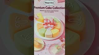 New Haagen Dazs Ice Cream Cake shortvideo [upl. by Idnahc]