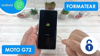 Formatear Motorola Moto G72  Android 12 [upl. by Tnelc]