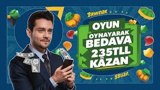 Oyun Oynayarak Bedava 235₺ Kazan  İnternetten Para Kazanma Yolları 2024 [upl. by Emlynne]