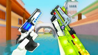 NEW P90 amp MAGNUM Legendary Showcase in Bad Business Roblox [upl. by Oninotna]