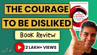 The Courage to be Disliked  BOOK REVIEW IN 10 MINUTES  Ankur Warikoo Hindi [upl. by Ydnal]