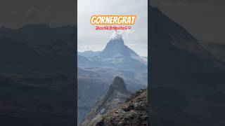 Gornergrat Zermatt Switzerland🇨🇭 anniversarytrip 5thanniversary weddinganniversary zermatt [upl. by Tuchman]