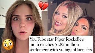 Piper Rockelle LAW SUIT ENDS piperrockelle emilydobson [upl. by Ketty]