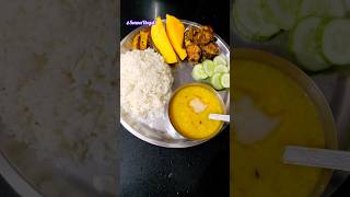 Shuddh Shakahari Bhojan bhojan youtube ytshorts healthyfood india viral [upl. by Hgielah694]