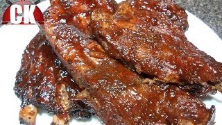 How to make Slow Cooker BBQ Ribs  Chef Kendras Easy Cooking [upl. by Swaine]