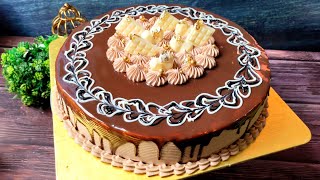 প্রায় ৪ পাউন্ডের চকলেট বার্থডে কেক  Chocolate Birthday Cake  5Egg Chocolate Cake Recipe Bangla [upl. by Haukom546]