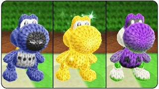 Poochy amp Yoshis Woolly World  Complete Yoshi Hut [upl. by Maro]