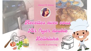 ✨RECETTE AIR FRYER ✨FACILE amp RAPIDE AVEC LELLALUKA recette airfryer lellaluka [upl. by Alehcim]