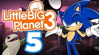 LITTLE BIG PLANET 3 🧶 5 Oddsock  Mario amp Sonic Fusion [upl. by Ynnor966]