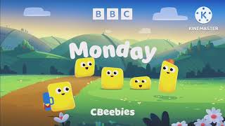 CBeebies Monday Ident  CBeebies CUSTOM VIDEO [upl. by Eirrem]