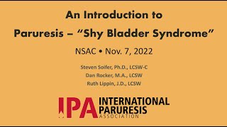 CBT for Paruresis Shy Bladder [upl. by Kale]