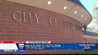 Measure R in Red Bluff currently passing with 61 percent in favor in measure [upl. by Wolfort]