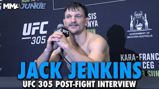 Jack Jenkins Wont Say Herbert Burns Quit Reveals Sean Shelbys Reaction to Callout  UFC 305 [upl. by Xuaegram]