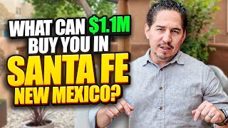 Santa Fe Real Estate Tour What 11M Buys in the Historic Guadalupe District [upl. by Nanaek]