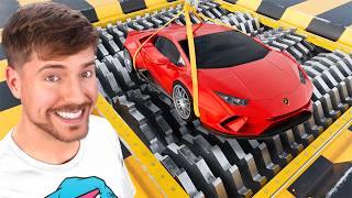 Lamborghini Vs Worlds Largest Shredder [upl. by Covell]