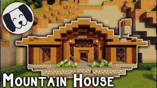 Minecraft  Mountain House Tutorial [upl. by Theresina117]