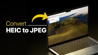 How to Convert HEIC to JPG on Mac [upl. by Haikezeh]