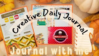 Creative Journal Process  October Days [upl. by Hajan135]