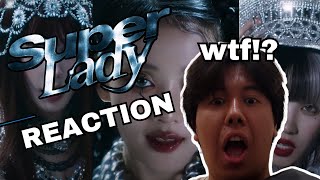 GIDLE 여자아이들 Super Lady MV REACTION a LITERAL anthem [upl. by Sherlocke]