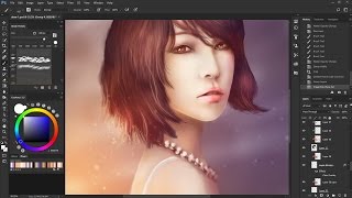 My First Digital Painting photoshopcc intuospro [upl. by Siduhey]