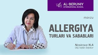 Allergiya turlari va sabablari [upl. by Apthorp]