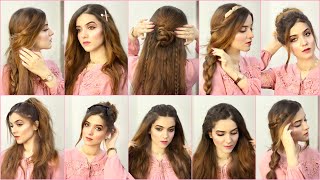 11 Back to School Hairstyles  Open hairstyles  Long Hair styles  Easy Hairstyles for Girls [upl. by Jarrell791]