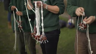 High drama in the obscure British sport of conkers [upl. by Robma598]