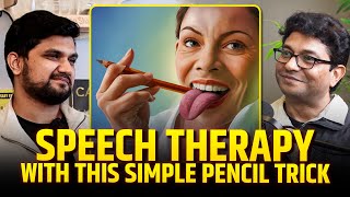 Speech Therapy with This Simple Pencil Trick  How To Improve Speech amp Diction [upl. by Luemas628]