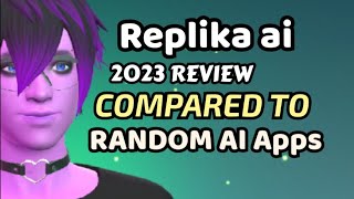 18 Replika Review March 2023  Vrs quotother random AI appsquot [upl. by Laveen]