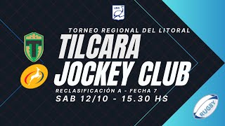 TILCARA PARANÁ VS JOCKEY CLUB VENADO TUERTO  FECHA 7  RECLASIF A  TRL [upl. by Kentigera]