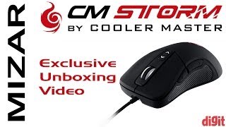 Cooler Master CMStorm Mizar Gaming Mouse Exclusive Unboxing [upl. by Steady31]