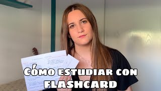 TIPS de estudio FLASHCARD [upl. by Benedetto]