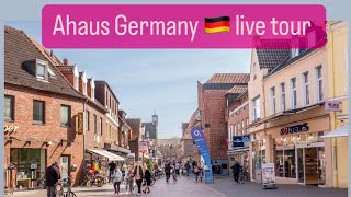 Ahaus Germany 🇩🇪 live walk tour [upl. by Lladnarc]