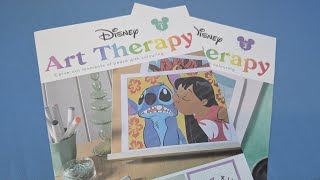 Hachette Disney art therapy test run issues 1 and 2 [upl. by Airdna]