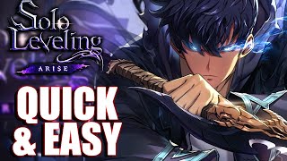 How to Download EARLY Solo Leveling Arise amp FAST Reroll  WHO to Roll for PCAndroidiOS [upl. by Angelia]