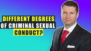 Are there different DEGREES of criminal sexual conduct [upl. by Rubinstein]