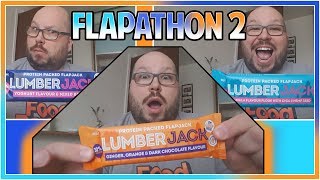 Flapathon 2  Lumberjacks Protein Flapjacks Reviews [upl. by Georglana581]