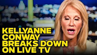 Kellyanne Conway BEGS Fox Host To Ignore Trump’s Insane Rants [upl. by Un]