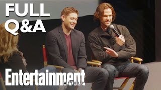 Supernaturals Jensen Ackles amp Jared Padalecki Answer Season 14 QampA FULL  Entertainment Weekly [upl. by Gabrila]