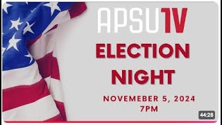 APSUTV Election Night Coverage  November 5th 2024 [upl. by Anah397]