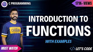 Introduction to Functions in C Programming with examples [upl. by Ulda412]