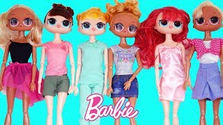 LOL Surprise Custom Big Barbie Dolls Toy Show Under Wraps [upl. by Ilyk782]